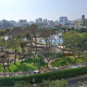 La Mejor Vista De Lima, 2 Habitaciones, 3 Camas, 3 Tv, 2 Duchas, Cocina, Comedor *