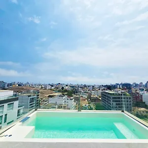 Luxury Penthouse Private Jacuzzi Miraflores 4br Apartment *